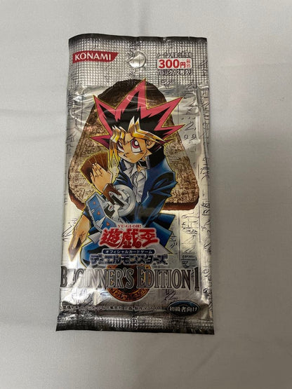 Yu-Gi-Oh Yu-Gi-Oh! BEGINNER'S EDITION 1 Unopened Pack — Japanese