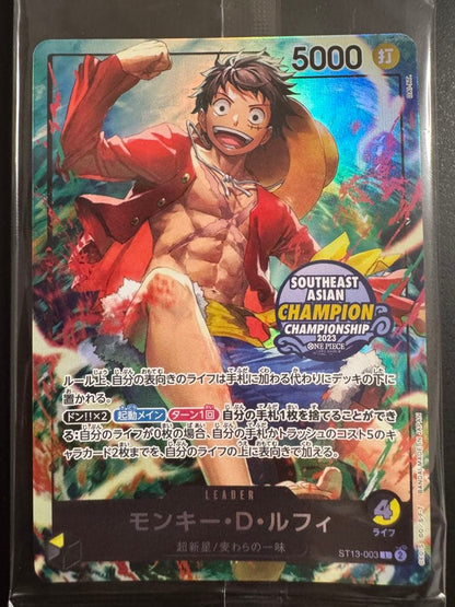 One Piece Monkey D. Luffy SOUTHEAST ASIAN — Japanese