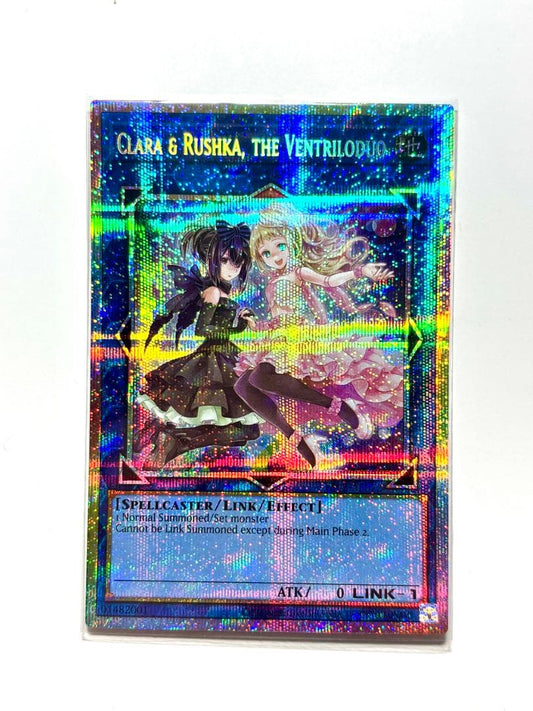 Yu-Gi-Oh Yu-Gi-Oh! Subterror Claudia & Lucika Asian English Edition Taiyā Edition Prisma — English
