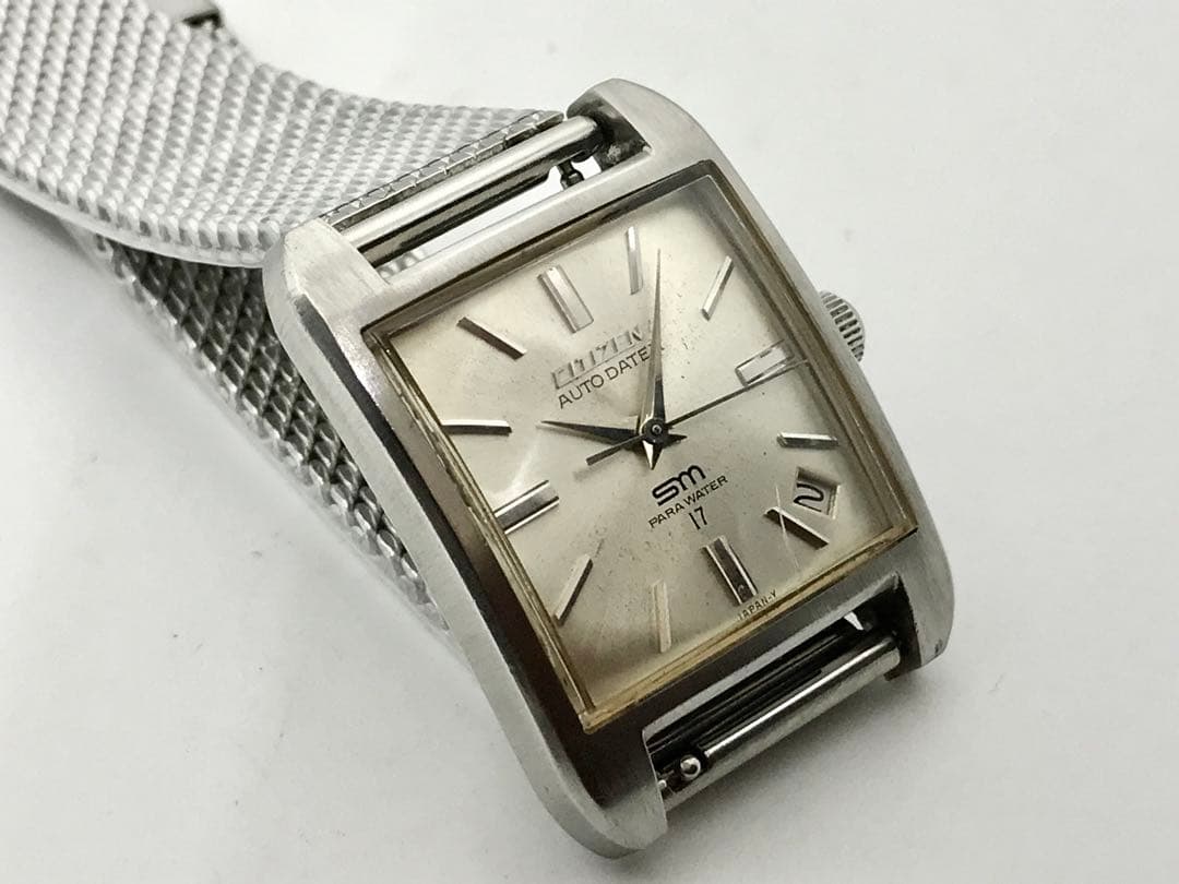 Citizen SM オートデーター Pараウォーター Automatic Men's Watch — Japanese