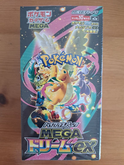 Pokemon Pokémon Card Game Mega Dream ex BOX Box — M High Class Pack MEGA Dream ex — Japanese