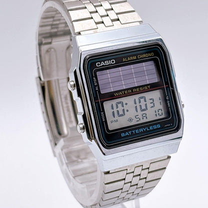 CASIO AL-180 Solar Men's Watch — Japanese