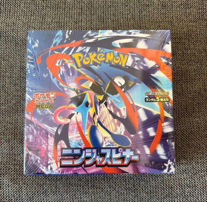 Pokemon Box Mega Expansion Pack Ninjaspinner Box — M Expansion Pack Ninja Spinner — Japanese