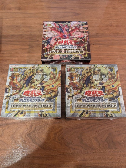 Yu-Gi-Oh Dimension Force Photon Hyper Nova Box — Japanese
