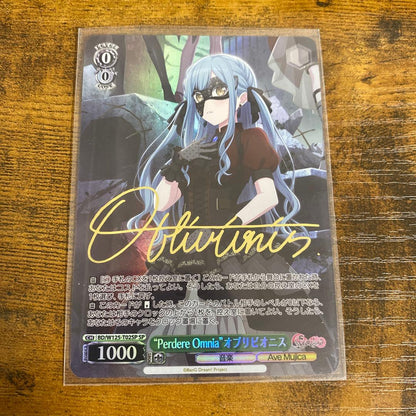 Weiss Schwarz Weiss Schwarz BanG Dream! Perdere Omnia Oblivion SP Sign — Japanese