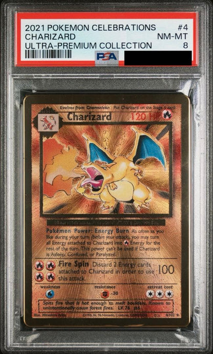 PSA 8 Pokemon Charizard — Japanese