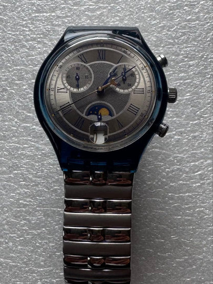 swatch ChronoMoonphase Quartz Men's — Japanese