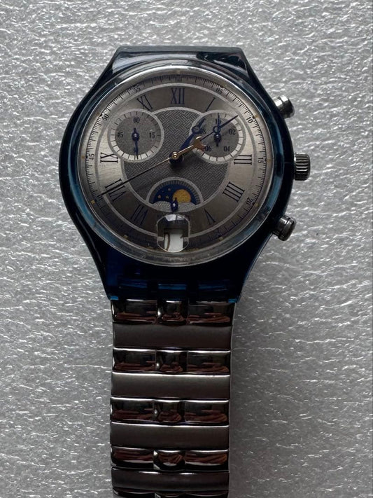 swatch ChronoMoonphase Quartz Men's — Japanese