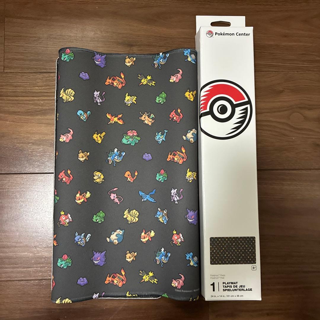 Pokemon Overseas Limited Pokémon Official Playmat 151 Pixel Art Box — Japanese