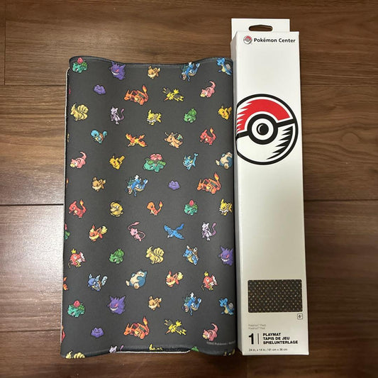 Pokemon Overseas Limited Pokémon Official Playmat 151 Pixel Art Box — Japanese