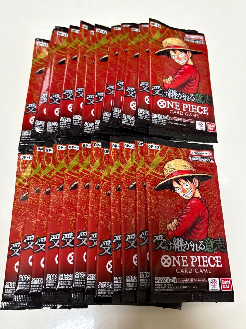 One Piece One Piece Card: The Will of Inheritance Pack — Japanese