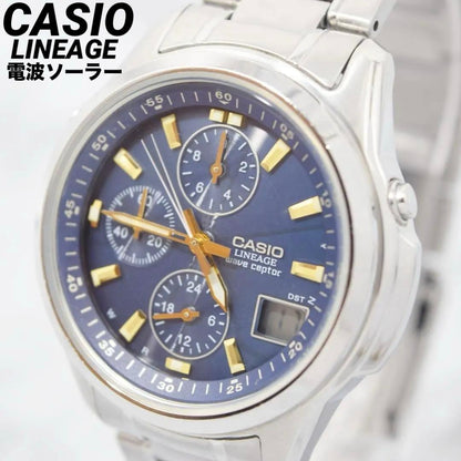 CASIO LINEAGE Quartz Men's Watch — Japanese