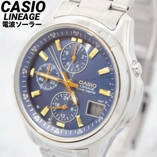 CASIO LINEAGE Quartz Men's Watch — Japanese