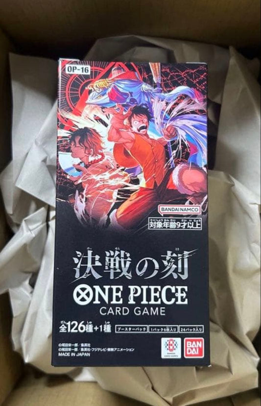One Piece One Piece Card Game: The Moment of Decision OP-16 Booster Pack Box — OP-16 — Japanese