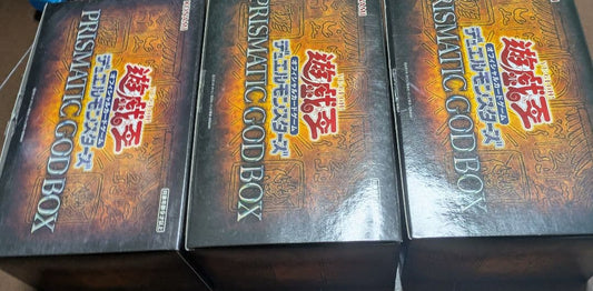 Yu-Gi-Oh Yu-Gi-Oh! Prismatic God Box 3-Card Set Sealed Box — Japanese