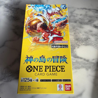 One Piece One Piece Card Game: Adventures of the Island of Gods Box — OP-15 — Japanese