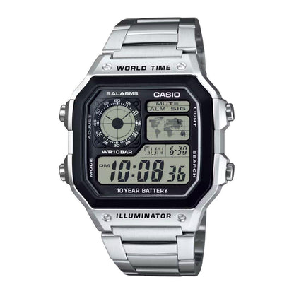 CASIO AE-1200WHD-1AJF Digital Men's Watch — Japanese
