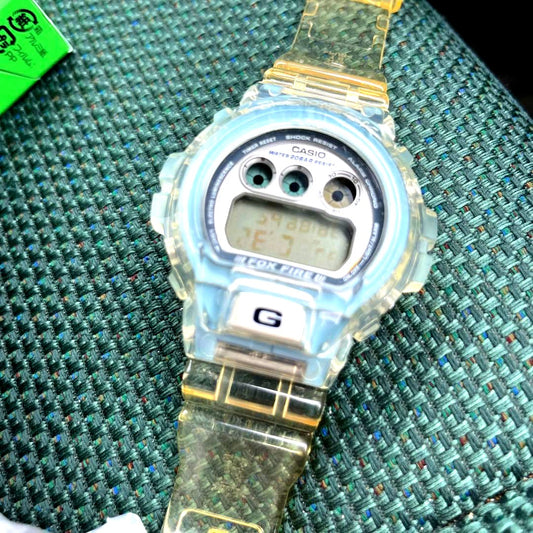 Casio G-Shock DW-5600 Clear Watch with shock resistant and 200m water resistance, Japan import model