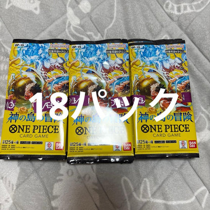 One Piece One Piece Card Game: The God Island Adventure 18 Pack Set Pack — Japanese