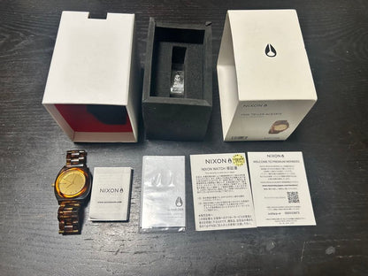 NIXON Time Teller Acetate Analog Men's Watch — Japanese