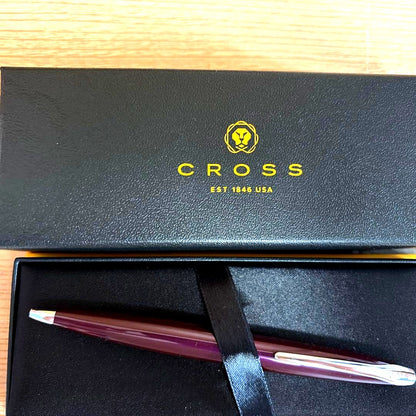 Casio Cross Ballpoint Pen Japan Import brand new unused black ink pen