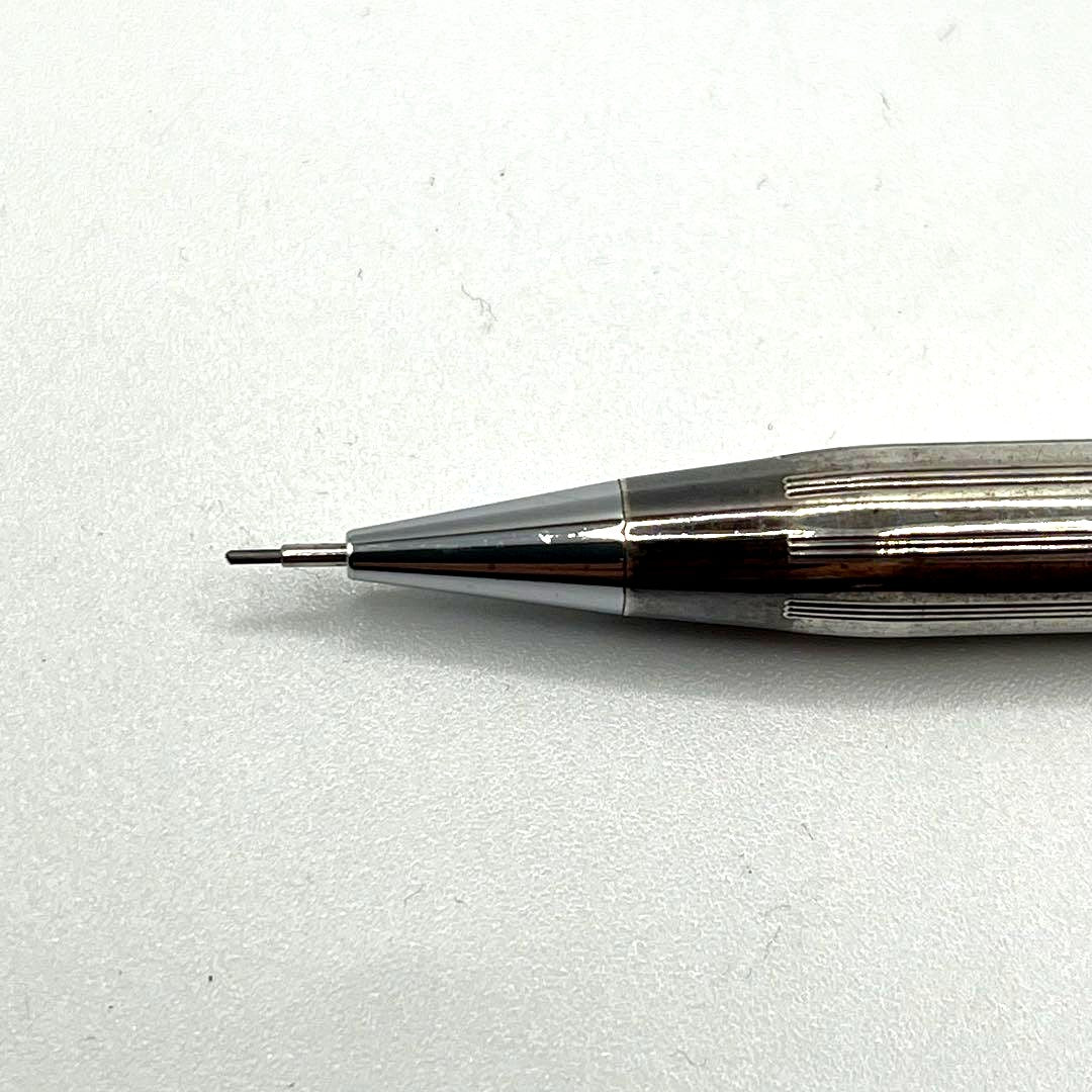 Crosby vintage sterling silver early model mechanical pencil with twist mechanism and 0.5mm lead