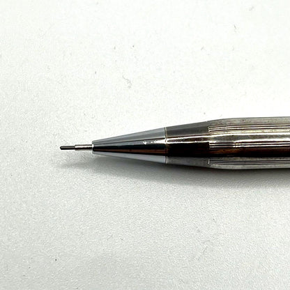Crosby vintage sterling silver early model mechanical pencil with twist mechanism and 0.5mm lead