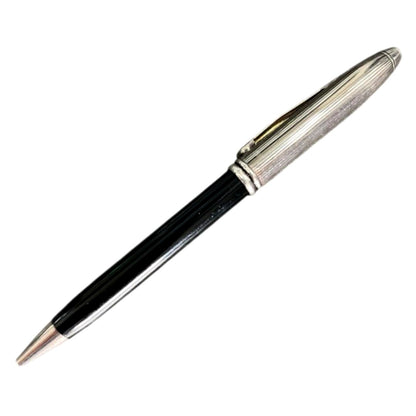 Cross Townsend Vintage Tuxedo ballpoint pen with silver-colored cap, brass and silver body