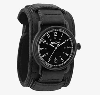 NIXON Axxe Howan Leather Bangle Quartz Men's Watch — Japanese