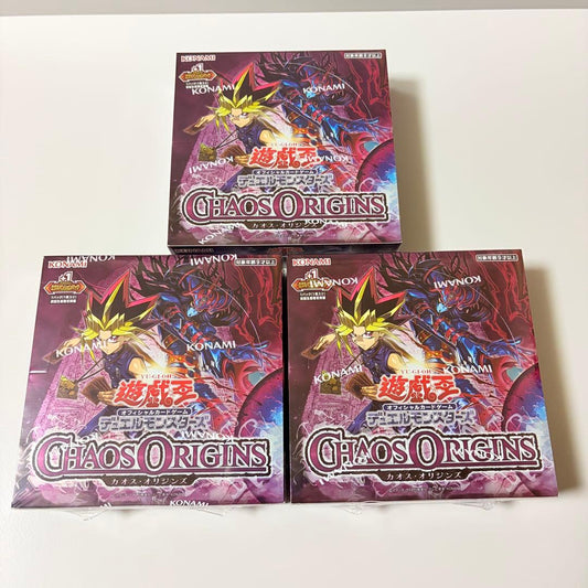 Yu-Gi-Oh Yu-Gi-Oh! OCG Chaos Origins Box — Japanese