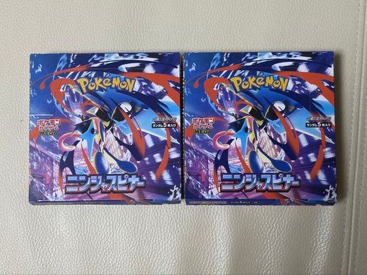 Pokemon Pokémon Card Game Ninja Spinner No Peri 2 Boxes Immediate Shipment Box — Japanese