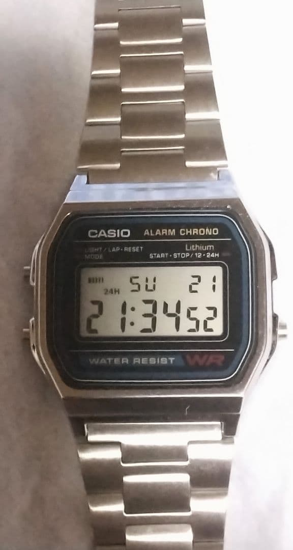 CASIO A158W Digital Men's Watch — Japanese