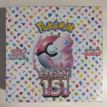 Pokemon Pokémon Trading Card Game c151 BOX with Shrink Wrapping Box — Japanese