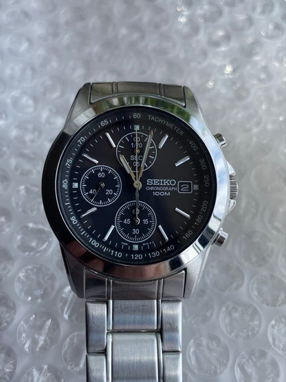 SEIKO Chronograph Series Quartz Men's Watch — Japanese