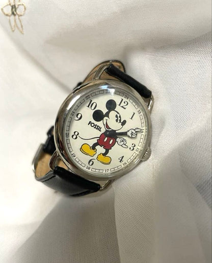 FOSSIL Disney x Fossil ミッキーマウス Men's Watch — Japanese