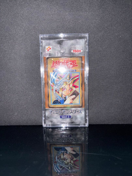 Yu-Gi-Oh Yu-Gi-Oh! Volume 1 Unopened Early Issue No Hotline Rare Lot Pack — Japanese
