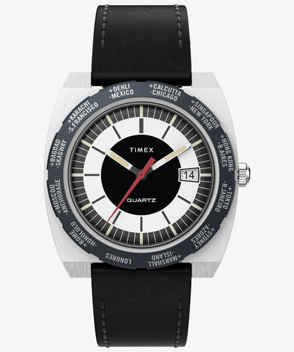 TIMEX World Time 1972 Reissue Quartz Men's Watch — Japanese