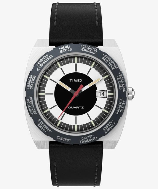 TIMEX World Time 1972 Reissue Quartz Men's Watch — Japanese