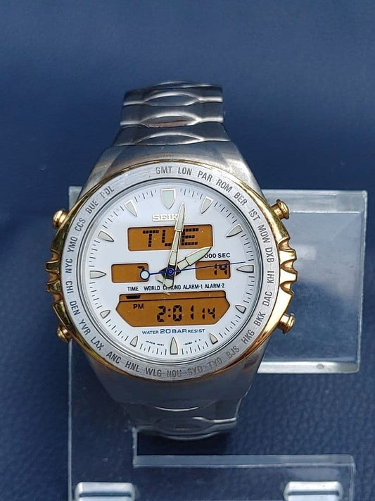 SEIKO SWEP009 Digital Men's Watch — Japanese