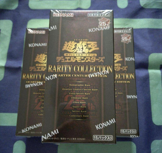 Yu-Gi-Oh Yu-Gi-Oh! Official Card Game Rare Collection 25th Shrinked 3-Box Pack — Japanese