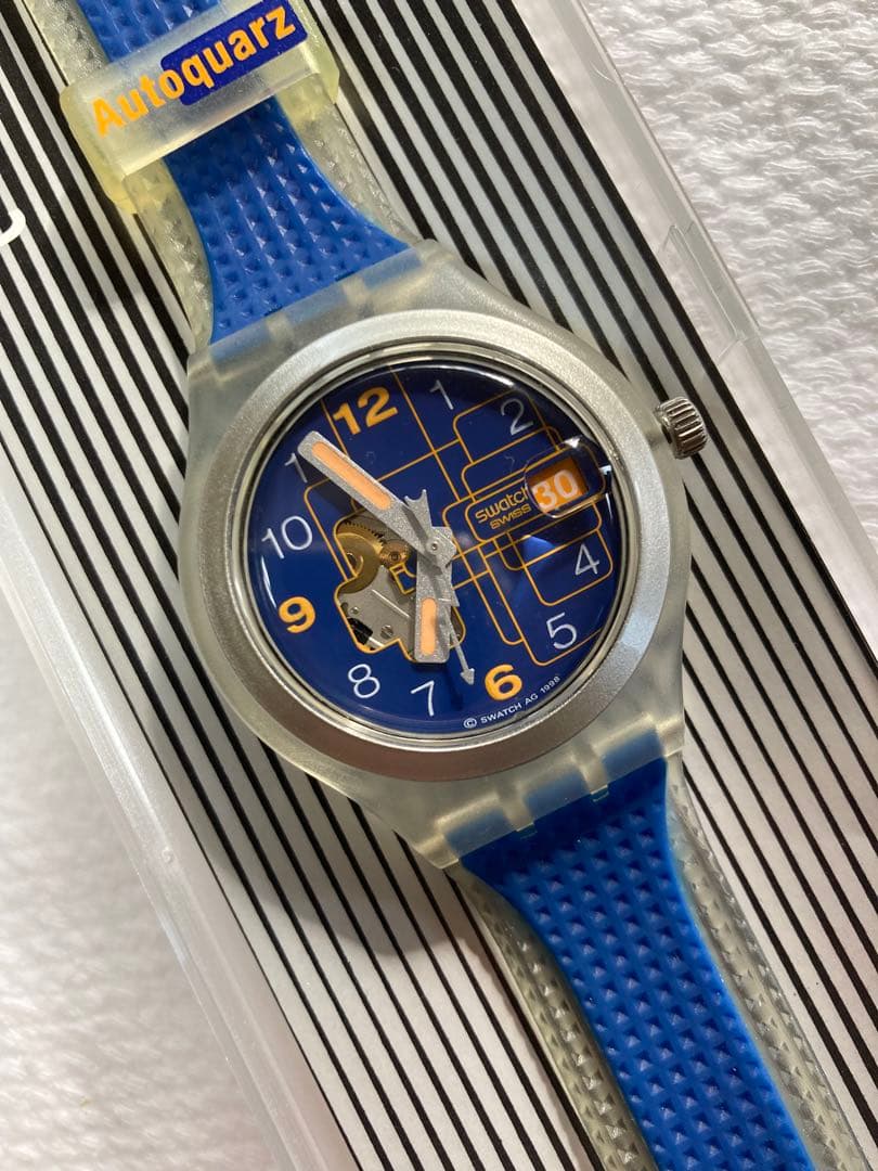 swatch STK404 Automatic Men's — Japanese