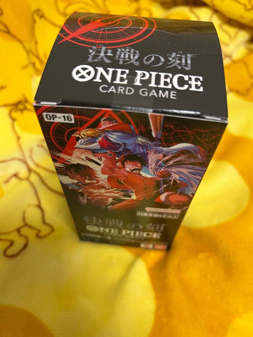 One Piece One Piece Card Game: Fierce Battle Moment Booster Pack Box — OP-16 — Japanese