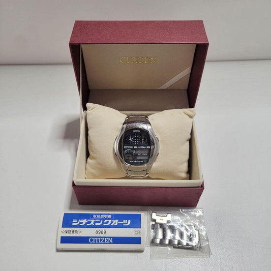 Citizen Ana-Digi Temp Chrono Alterna Quartz Men's Watch — Japanese