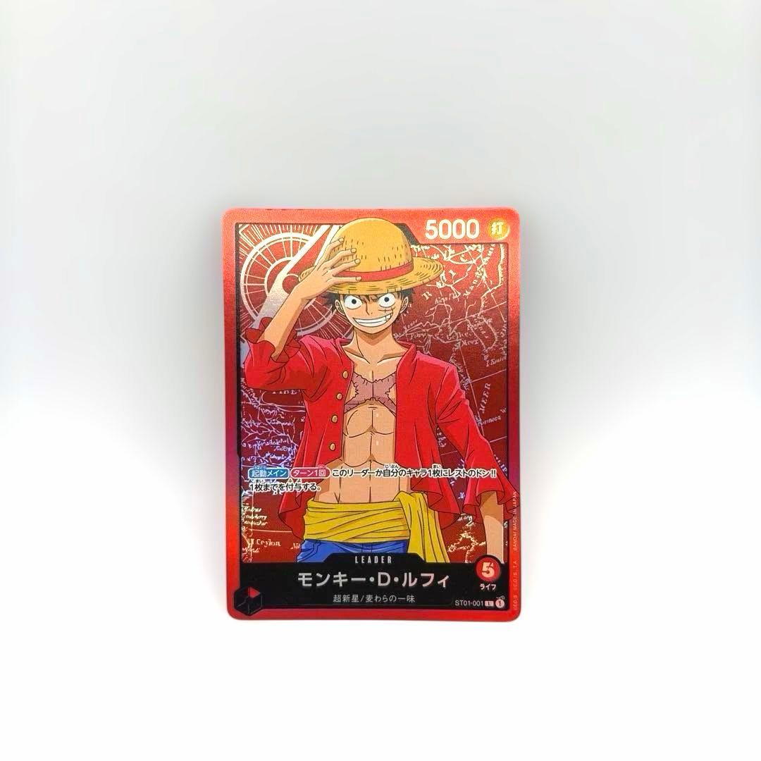 One Piece Monkey D. Luffy — ST01-001 — Japanese
