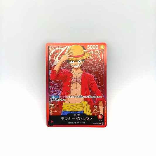 One Piece Monkey D. Luffy — ST01-001 — Japanese