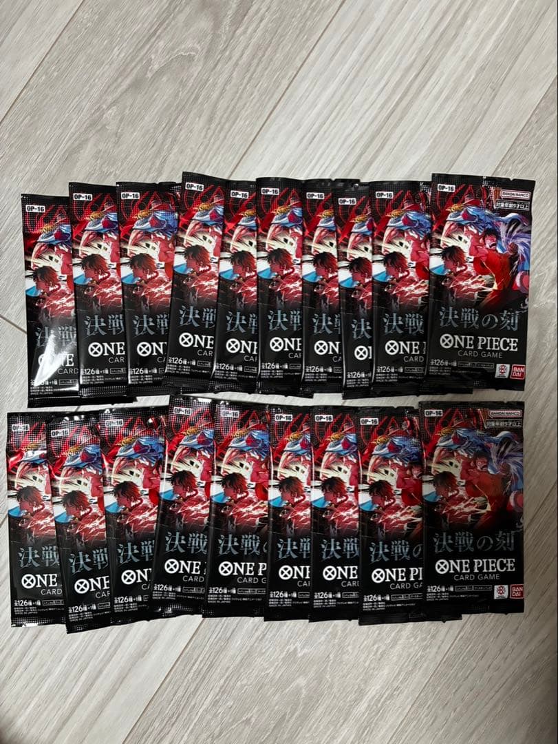 One Piece One Piece Card Game Battle of the Decisive Moment Pack — OP-16 — Japanese