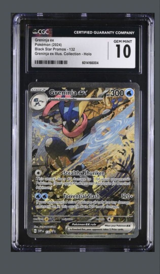CGC 10 Pokemon Greninja ex — English