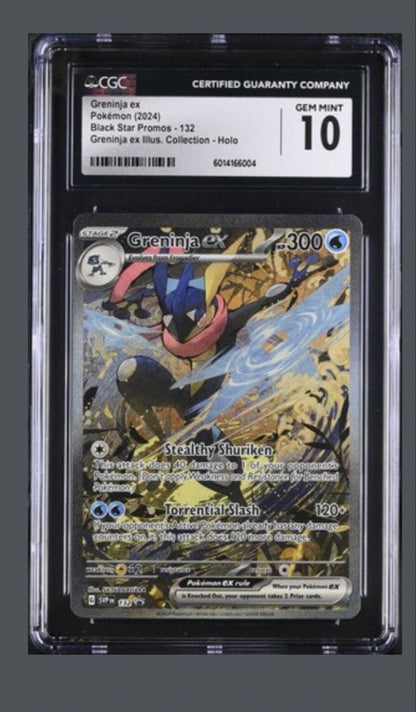 CGC 10 Pokemon Greninja ex — English