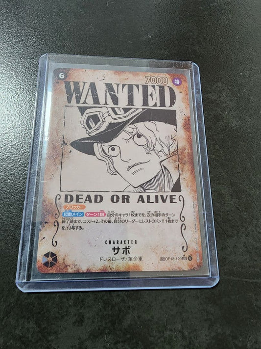 One Piece Sabo — OP13-120 — Japanese