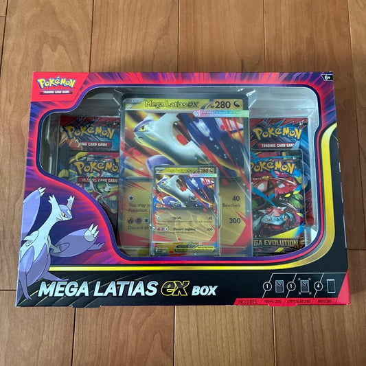 Pokemon Mega Latias EX Box Box — English